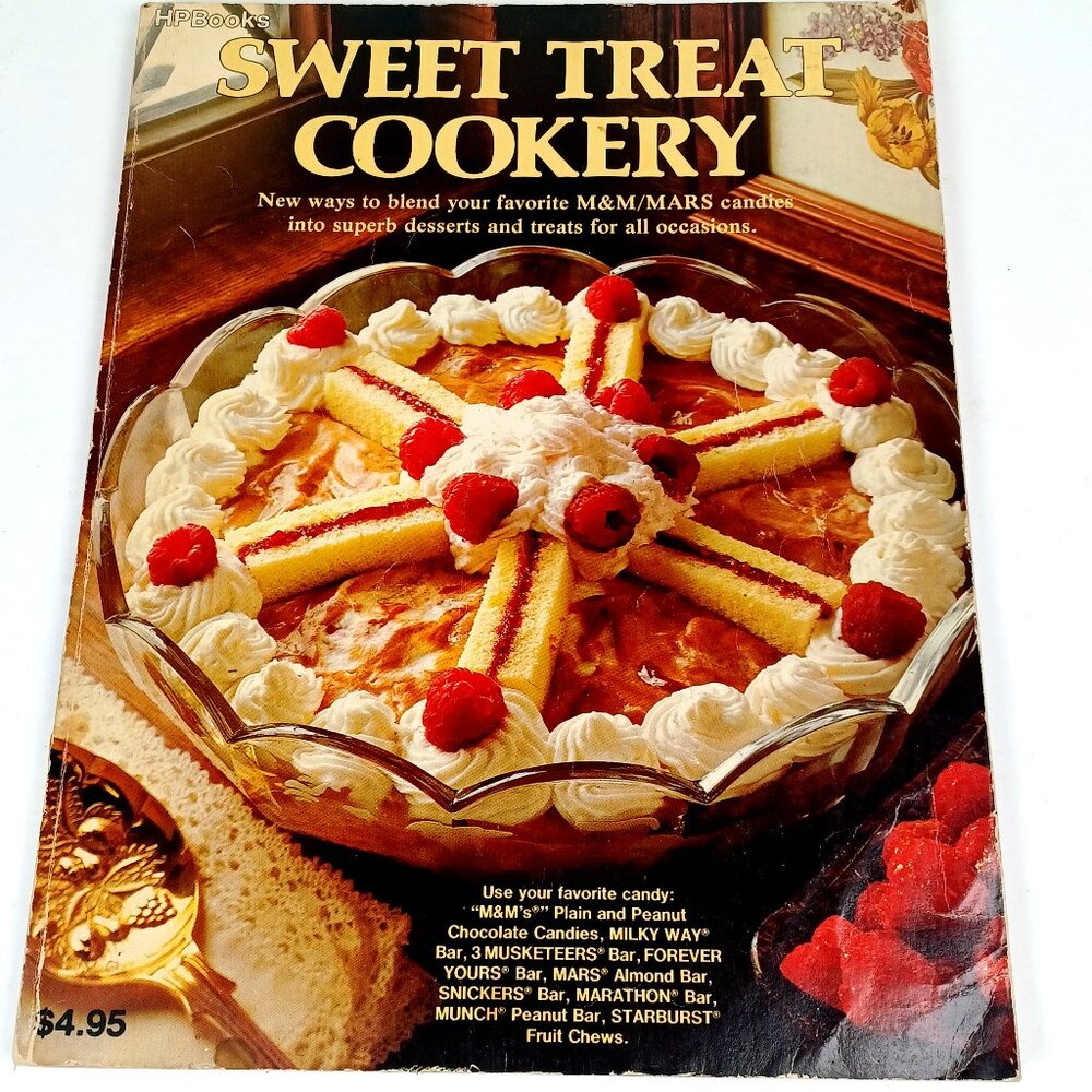Vtg Sweet Treat Cookery Turn M&M Mars Candies Into Superb Desserts and Treats